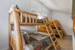 Bunk beds in the loft